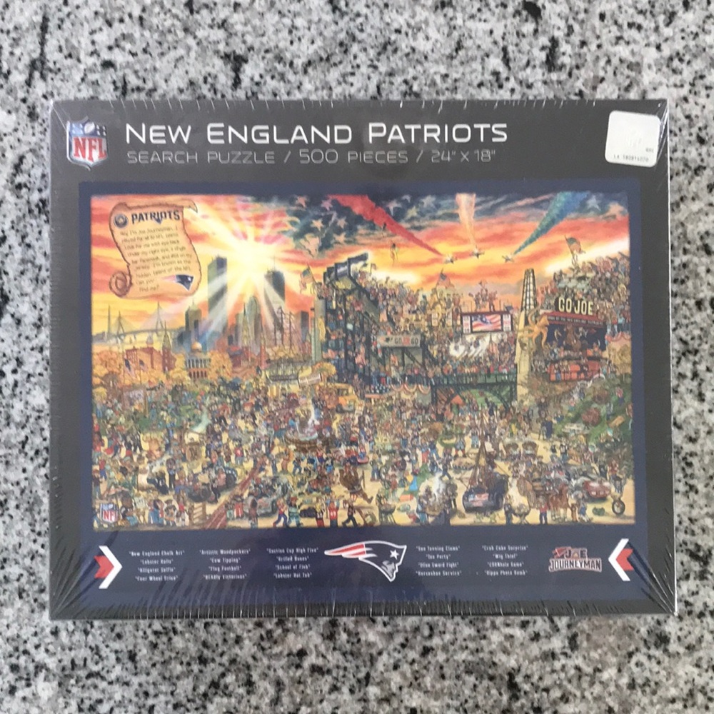 New England Patriots Search Puzzle (500 pieces)